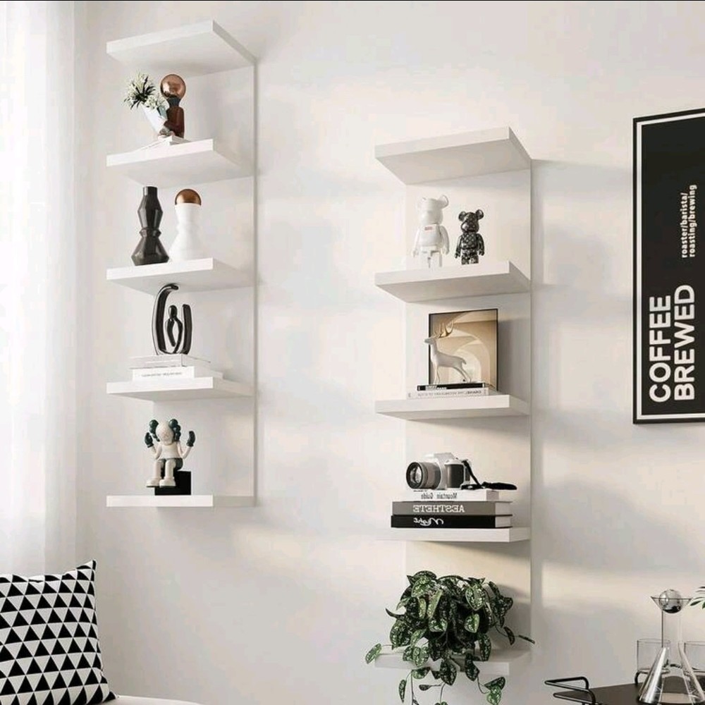 3/5 Layer Wall Frame Unit - Floating Frame Wall Frame Multifunctional Wall Shelf