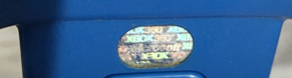 Official OEM Microsoft Xbox 360 Wireless Controller Blue & Gray Limited Edition