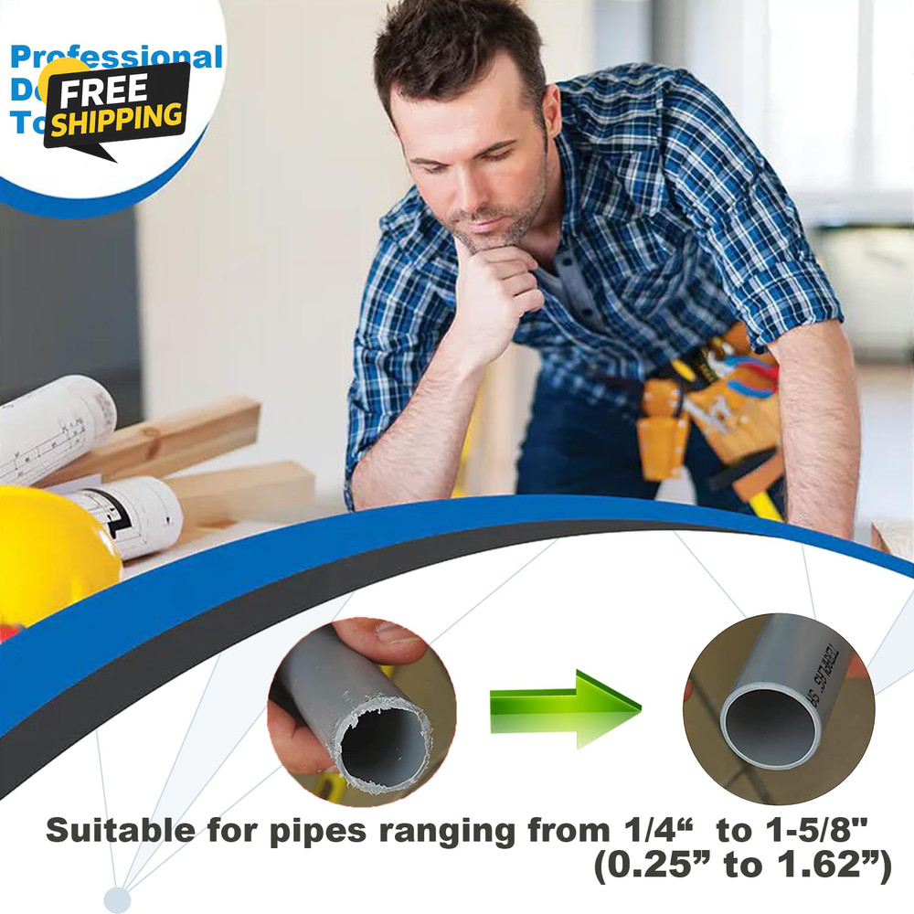 Copper Pipe Reamer PVC Deburring Tool - Plumbing Reamer Deburring Tool