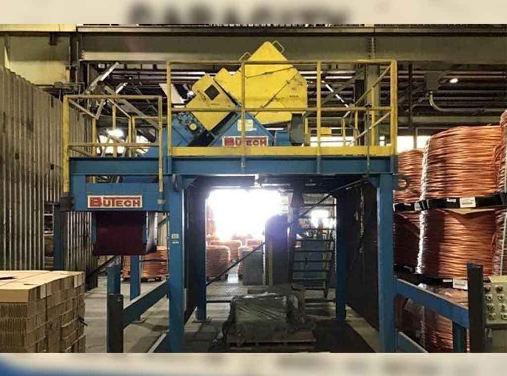 Butech Copper Rod Scrap Coil Processing System SK135-5P