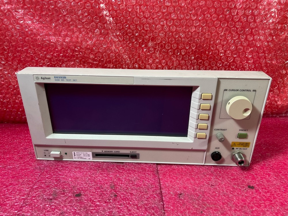 Agilent HP E6392B GSM Mobile Station Test Set ''Panel only'' CML-593 A11A1