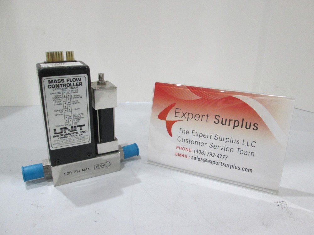 Unit, UFC-1020, 1 SLPM, O2, Mass Flow Controller, Used