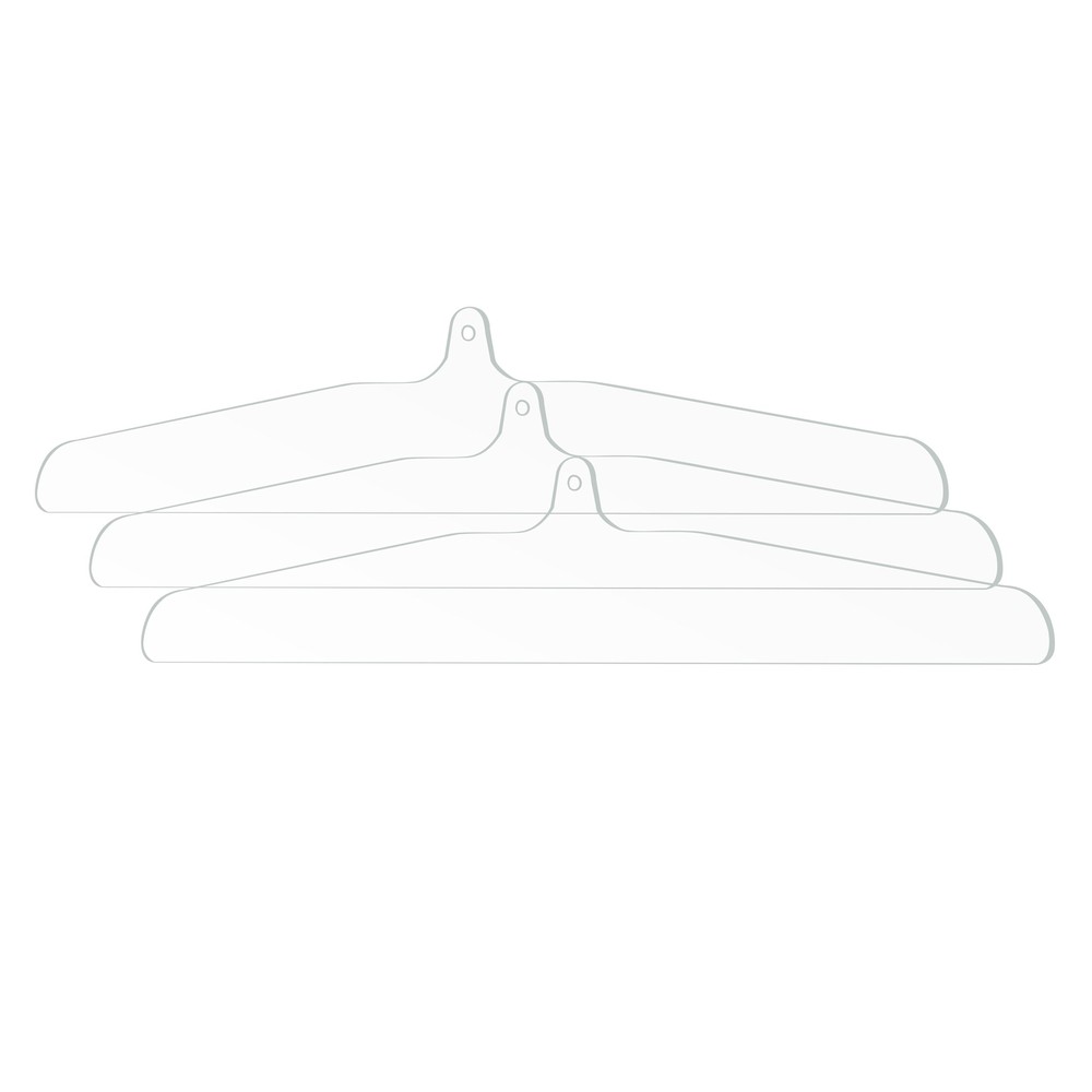 PENNZONI Clear Acrylic Hanger - Jersey Display Hanger