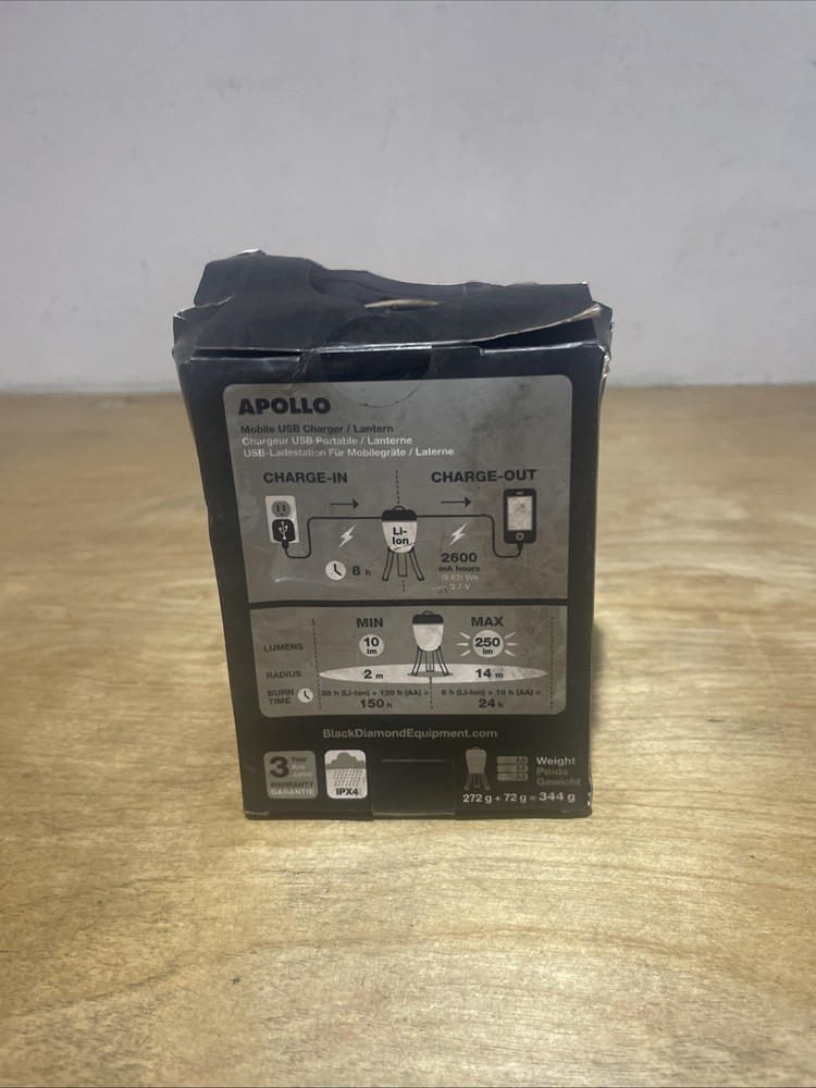 Black Diamond Apollo Lantern 250 Lumens Blue