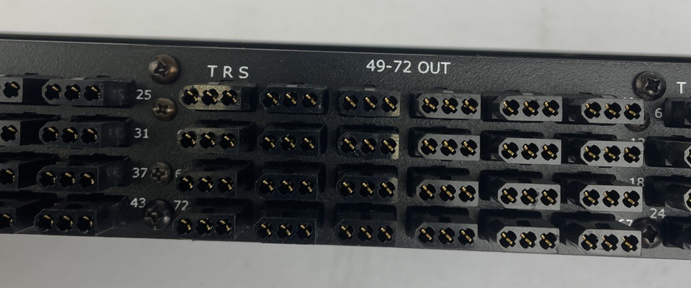 ADC Pro Patch PPP1248-E3-NS Bantam - S Audio High End Patch bay Patchbay U.S.A