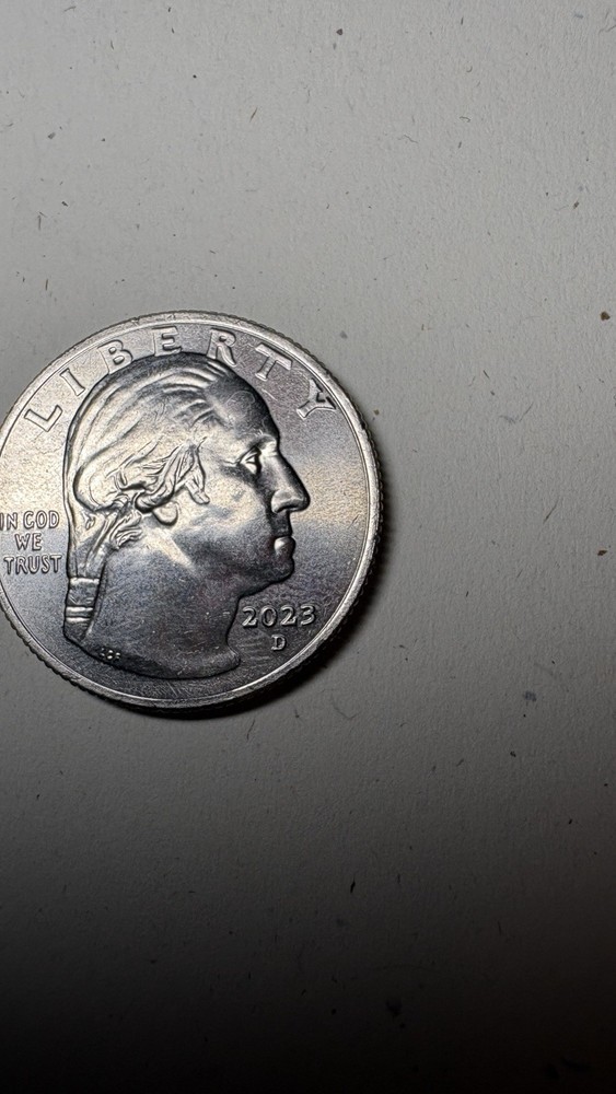 ERROR 2023 P Jovita Far Quarter Error Coin Mint IN COD WE TRUST Rare MINT ERROR