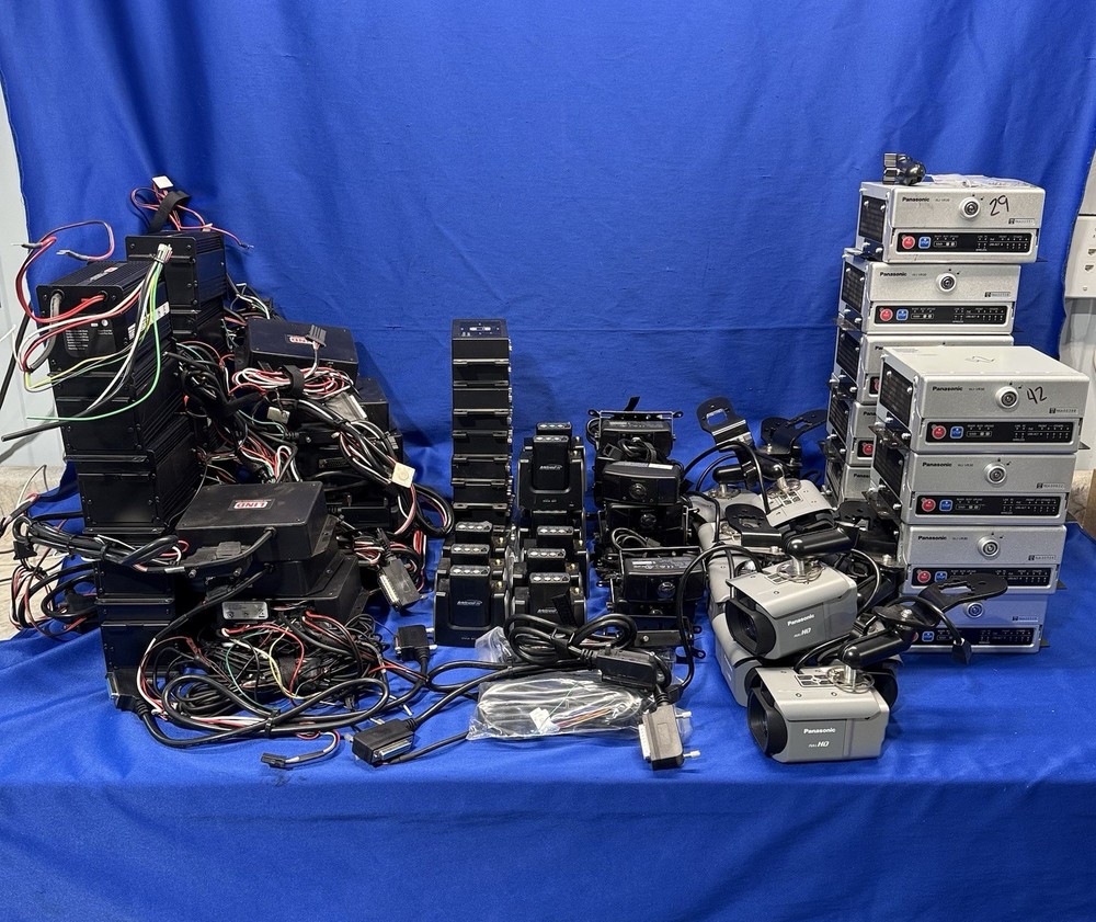 Panasonic Arbitrator 360 HD Recorder Camera Transceiver Sensor & More - 10 Sets