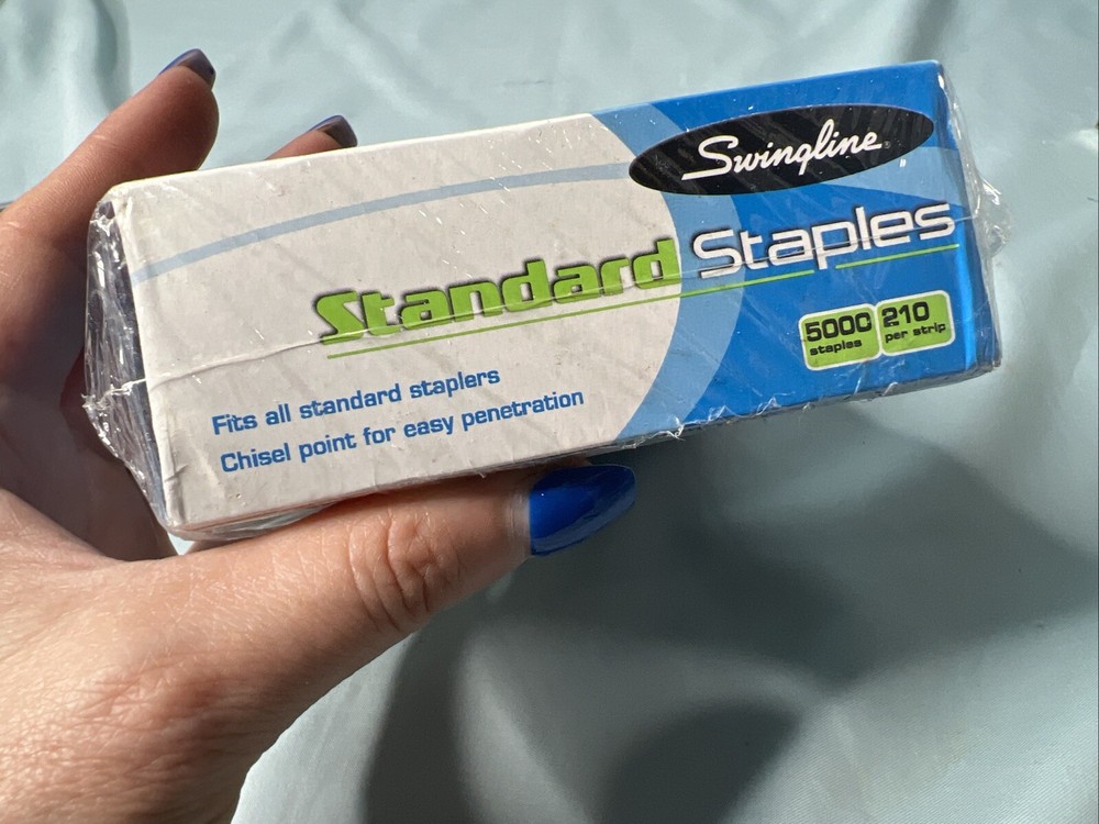 Swingline Standard Staples 5 Pack Bundle 25,000 Staples