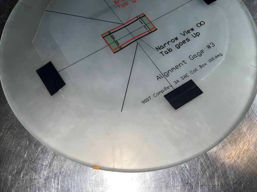 Nikon Profile Projector Model 6C Glass Front