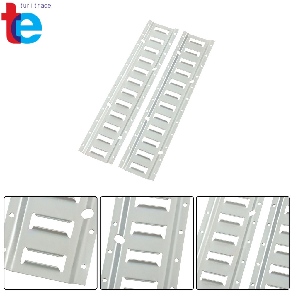 E Track Tie Down Rail Kit 8× 2' E-Track Bar Rails For Garages Trailers