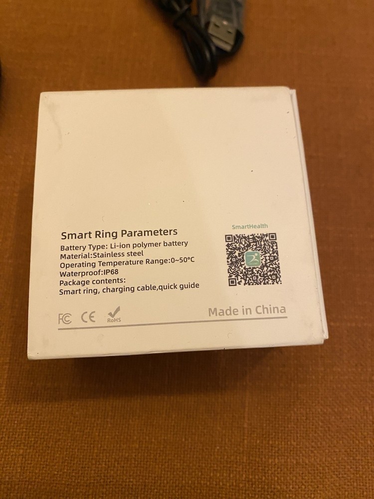 Smart Ring Gold Size 12 New Open Box