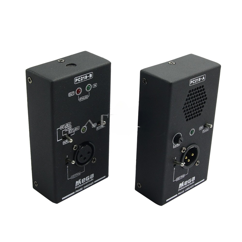 PC218 Audio Phase Polarity Checker Speaker Mic Testing Tool