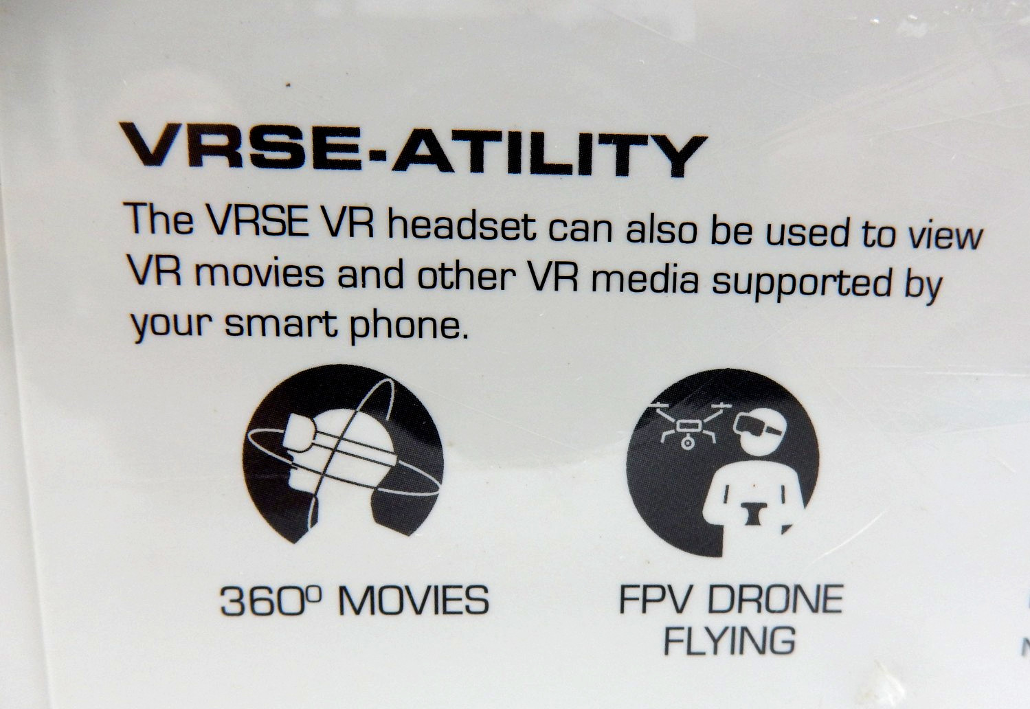 VRSE VR ENTERTAINMENT SYSTEM VIRTUAL REALITY GAME PACK - BATMAN & JURASSIC WORLD