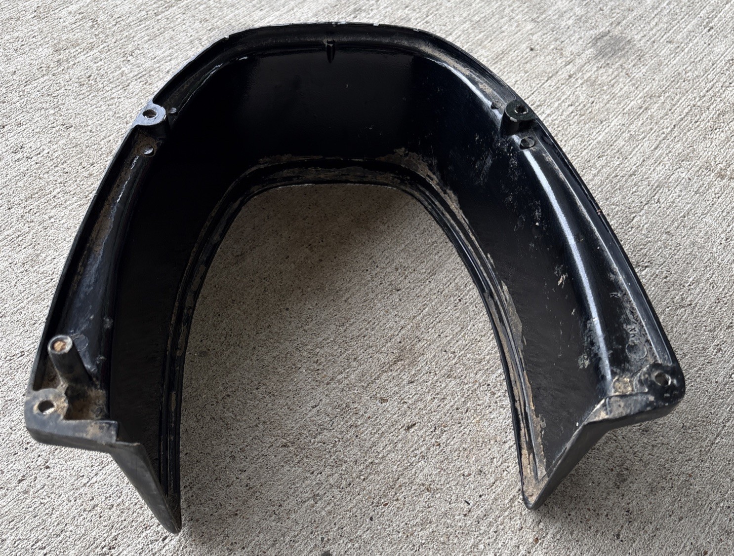 1971 Mercury Outboard Engine Motor Lower Midsection Decal Emblem Cover