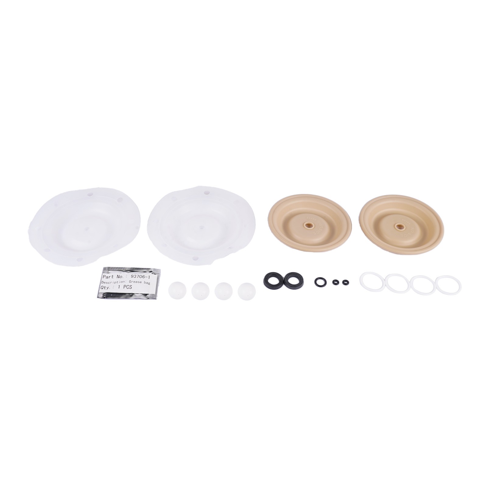 Pump Repair Kit For Ingersoll Rand ARO Diaphragm Pump 637427TT 637427-TT
