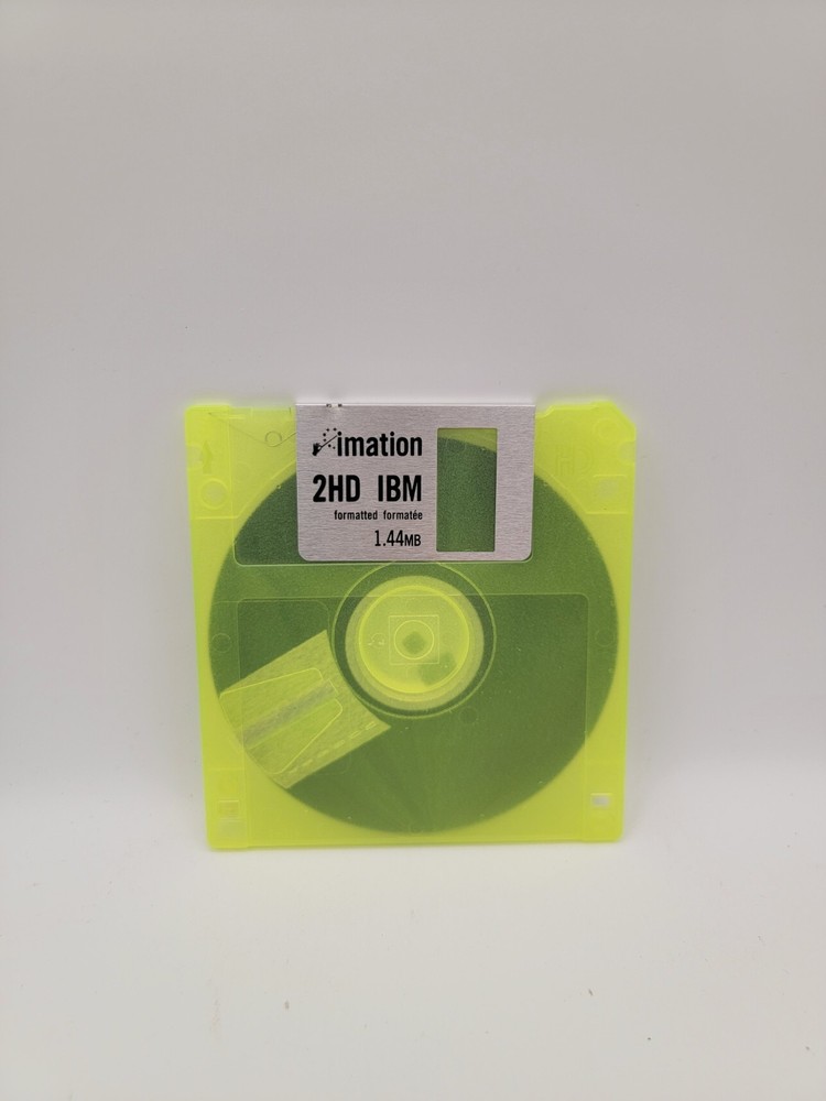 Imation 2HD IBM (Total 26) Colored Diskettes 1.44 MB