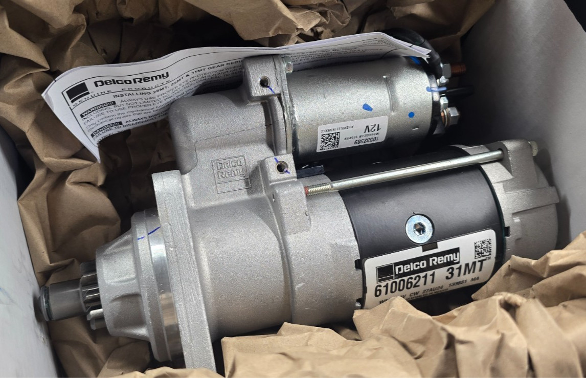 Delco Remy 61006211 New Starter Motor 31MT 12V CW for Cummins Freightliner
