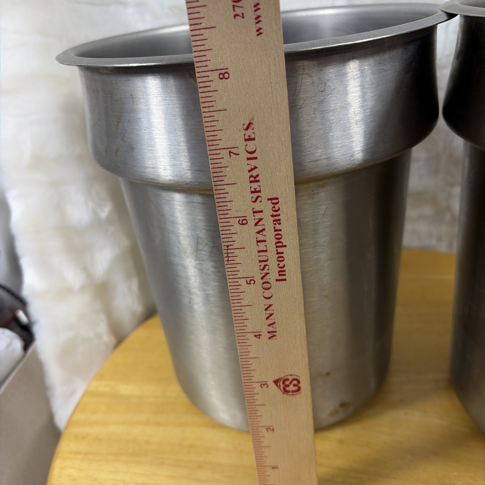 Vollrath 78164 Satin Finish Stainless Steel 4.13 Quart Insert Steam Table Pans