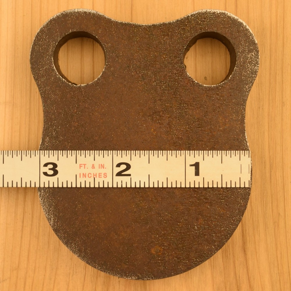 1/2" AR500 Shooting Target 3" Gong