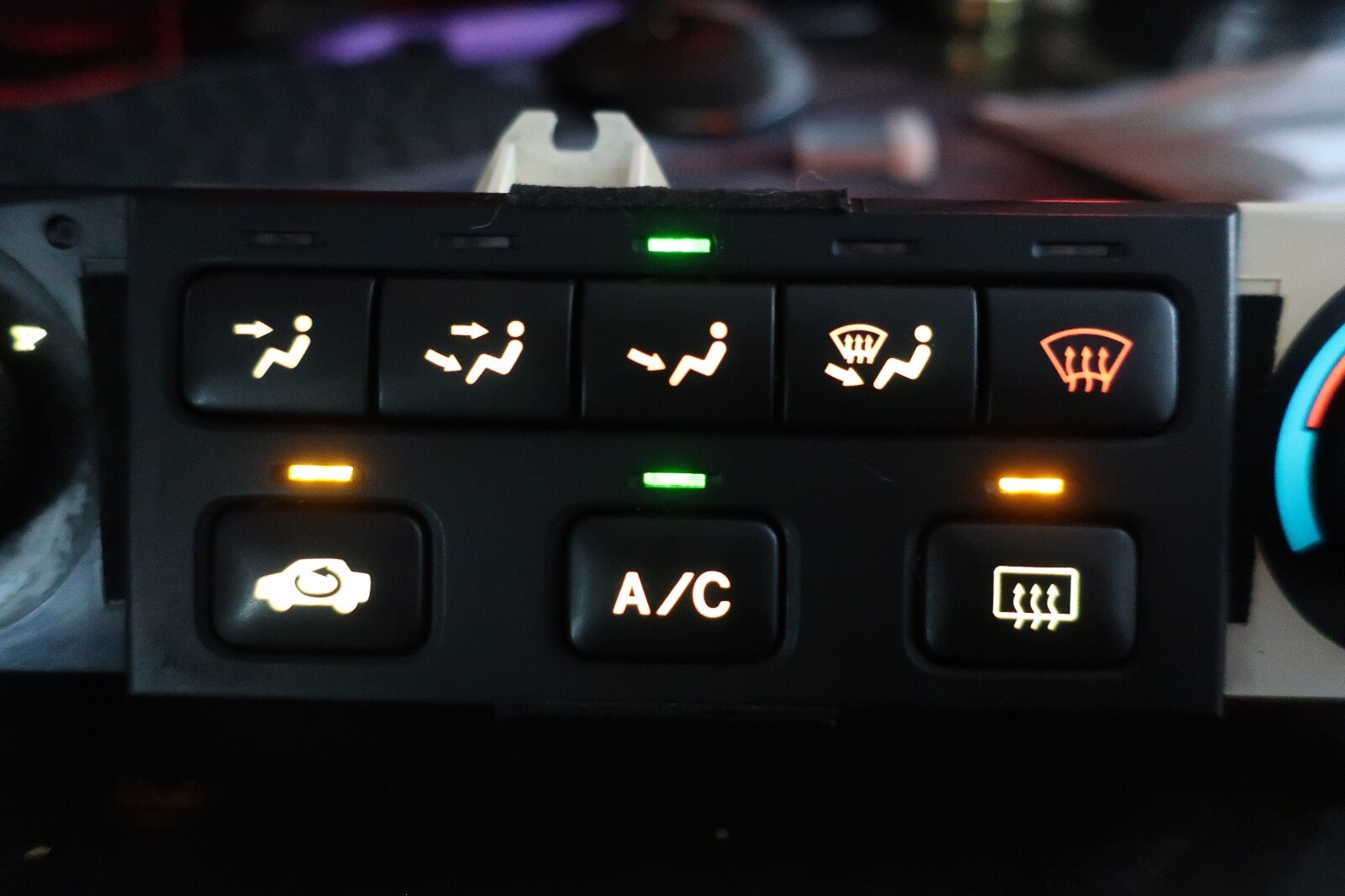 98 00 Honda Accord Climate Temp Control Unit Heater AC OEM