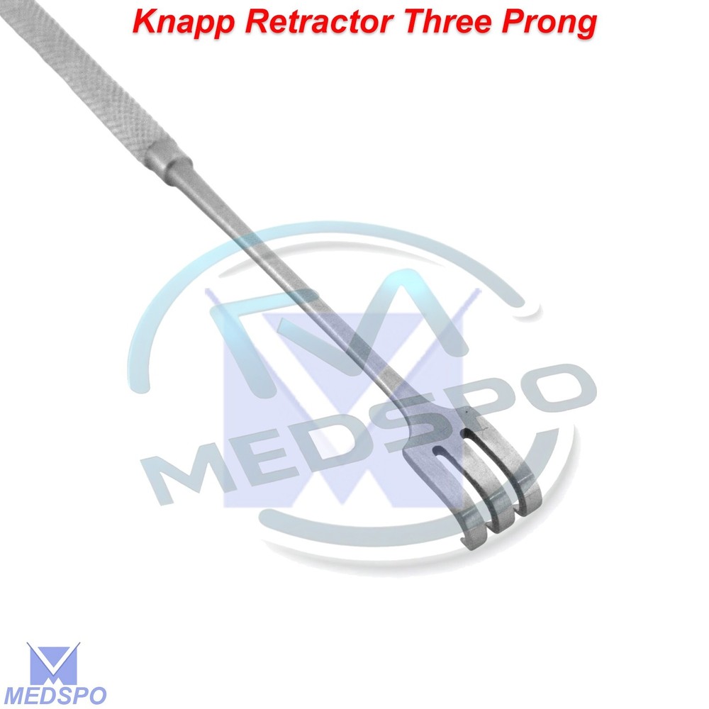 Surgical Knapp Retractor Three Prong Hook Sharp Ophthalmic Surgery Instruments