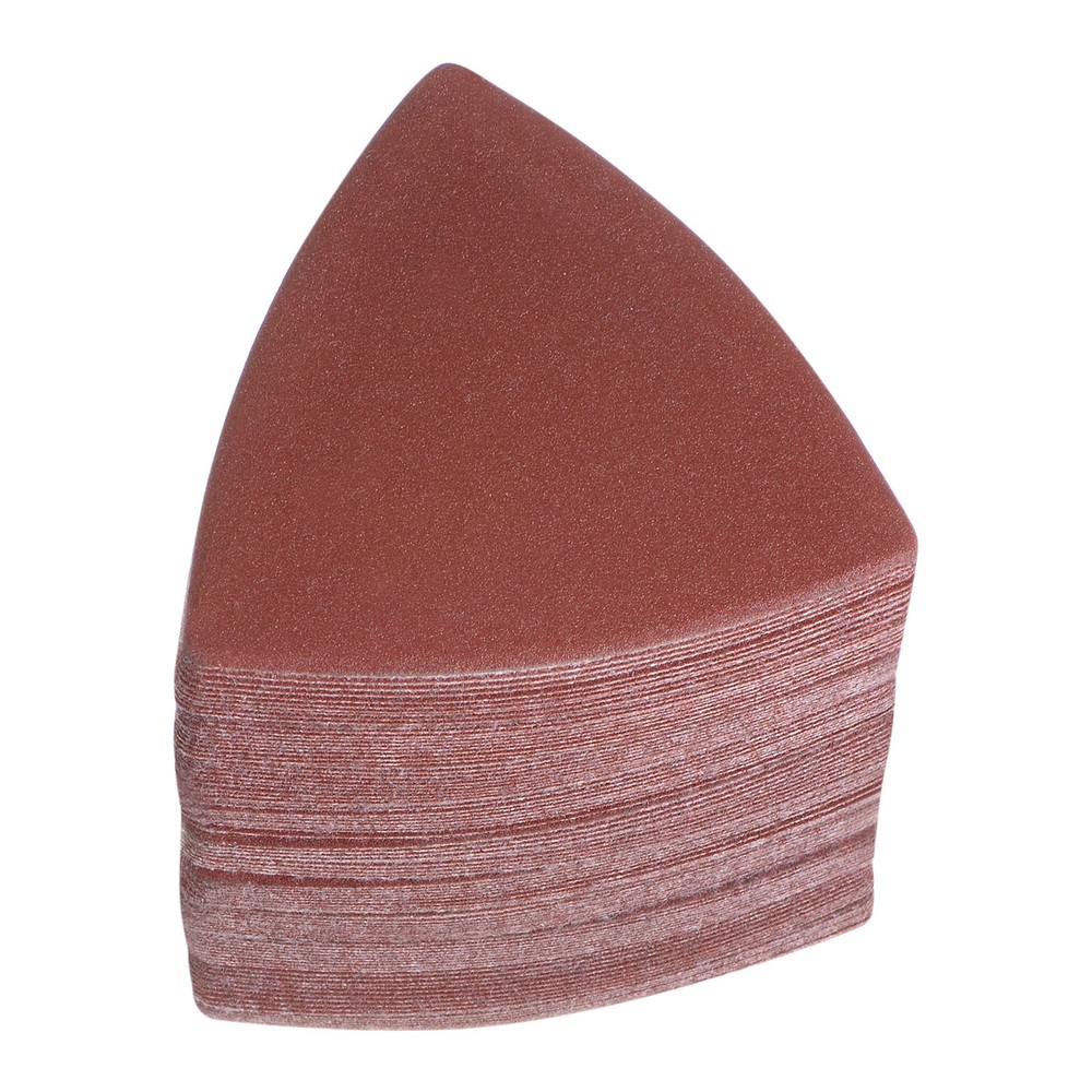 100pcs Triangular Hook & Circle Glass Cards 240 Grits 3-1/8"