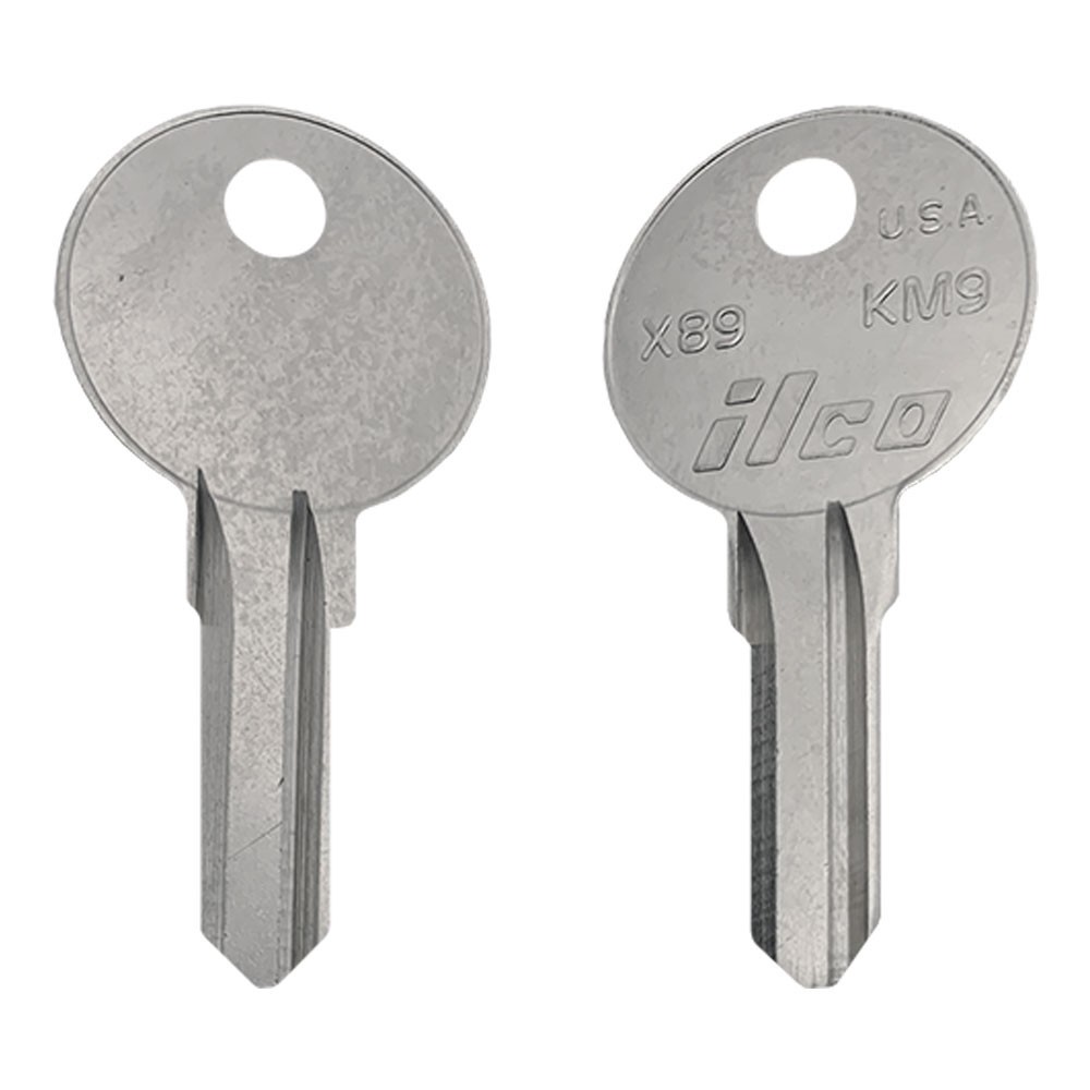 X89 / KM9 Key Blank Nickel