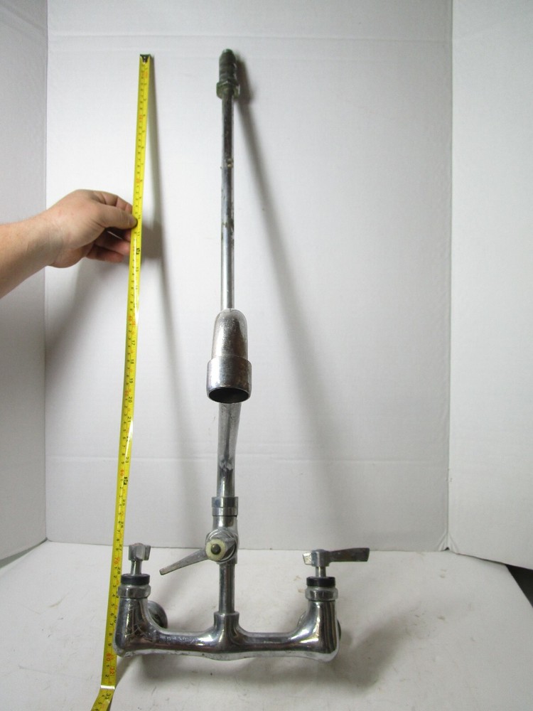 Component Hardware Encore Wall-Mount Sink Components with Pipe Faucet Handles