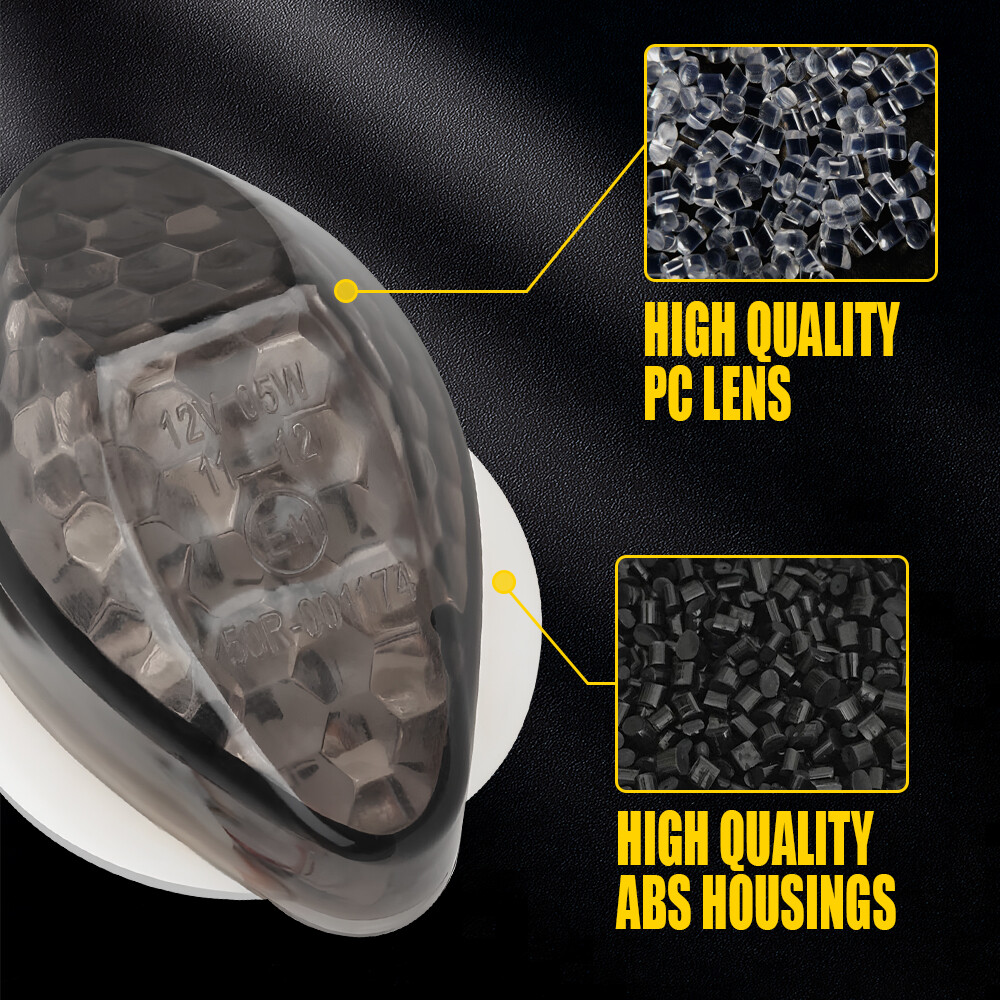 2 pack Flush Mount Front Turn Signals Light Fit Honda CBR 600RR 1000RR 04-13 NEW