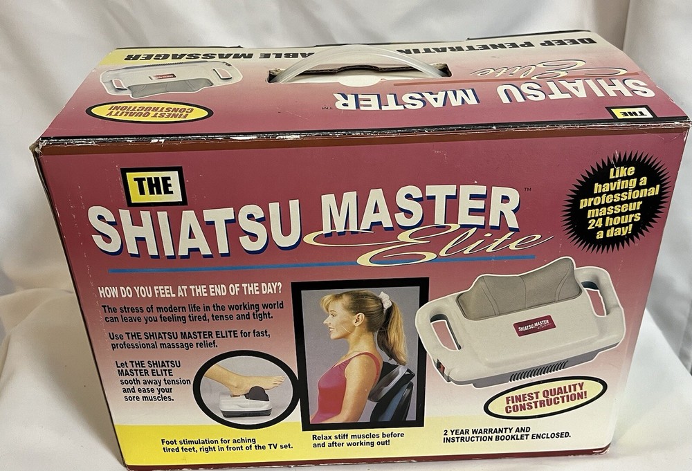 Shiatsu Master Elite Neck Back Massage Device