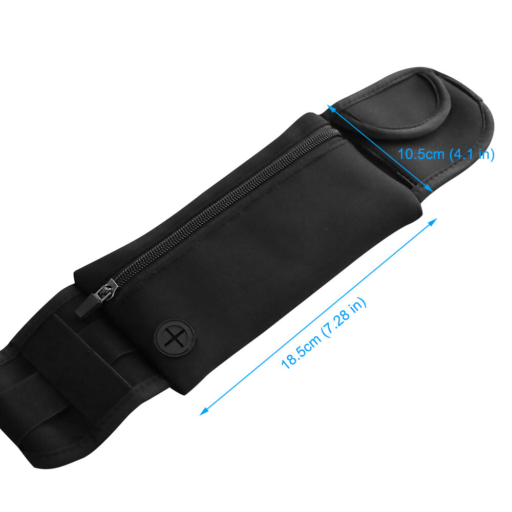 Waterproof Sport Waist Belt Bum Pouch Fanny Pack Camping Running Hiking Zip Bag