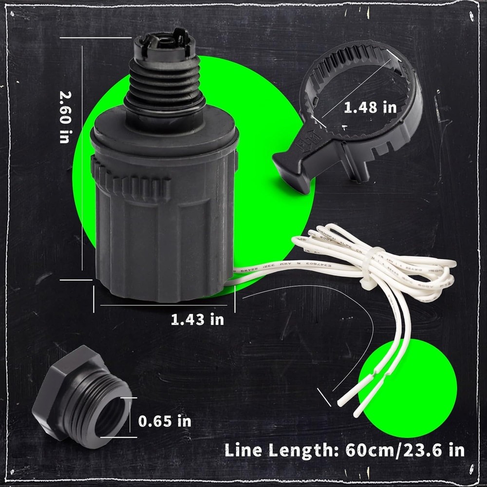 Restore Your Sprinkler Functionality with 2 Pack Solenoid Repair Kit Components