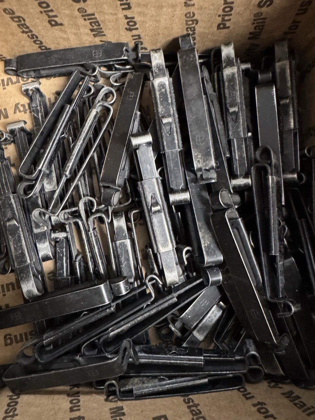 Lot Of (4) USGI Military Alice Clips For Load Bearing Equipment Gl Pouches