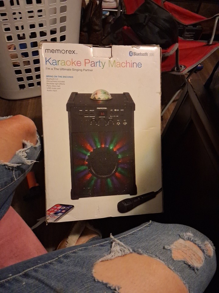 Memorex Bluetooth Karaoke Party Machine