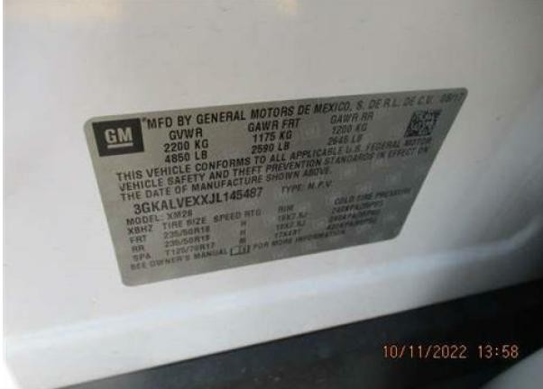 Used Telematics Interface Module fits: 2018 Gmc Terrain Communication OnStar opt