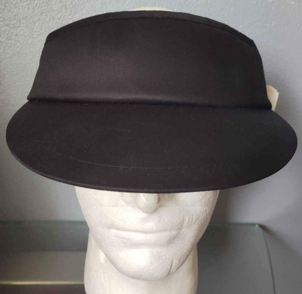 Black golf visor men new