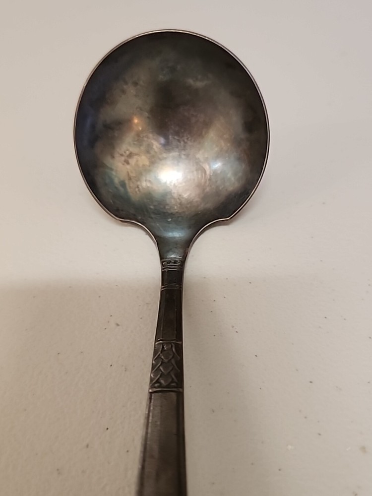 WMA Rogers Triple Serving Spoon Onedia 7" Deep Flatware Kitchen