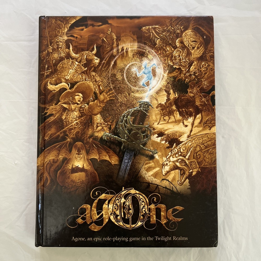 Agone: the Grimoire Volume 1 - A Twilight Realms Compendium SC RPG Sourcebook