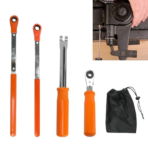 4-Piece Automatic Slack Adjuster Tool Set – Wrenchs + Slack adjuster tools