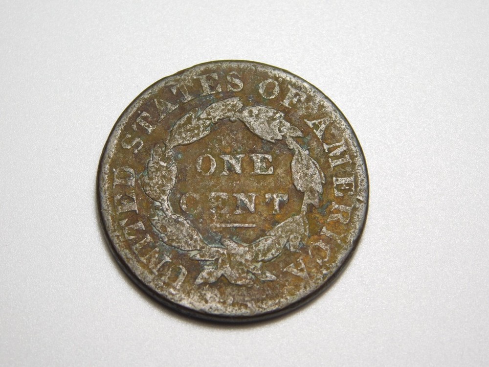 US COINS 1831 CORONET HEAD LARGE CENT