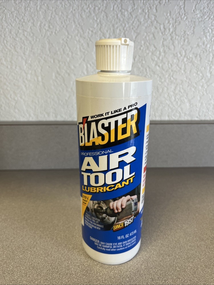 BLASTER AIR TOOL LUBRIANT  ~ 16 fl. oz.