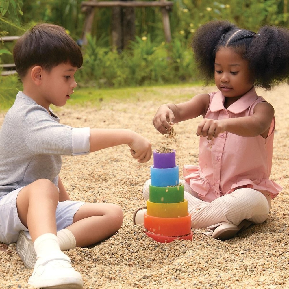 Kaplan Early Learning Discovery Circles - Rainbow - 6 Pieces