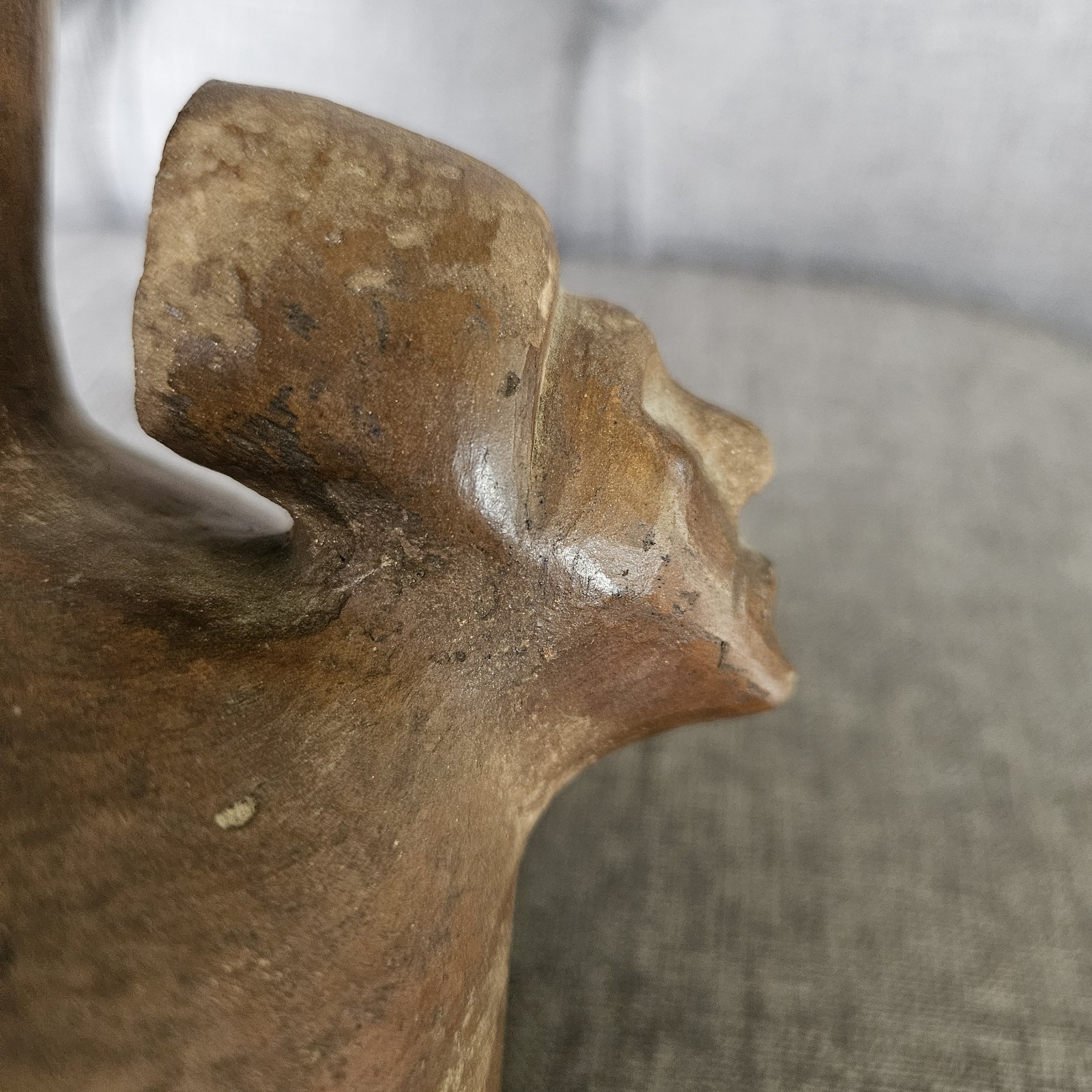 Catawba indian pottery, Unsigned Hagler Head