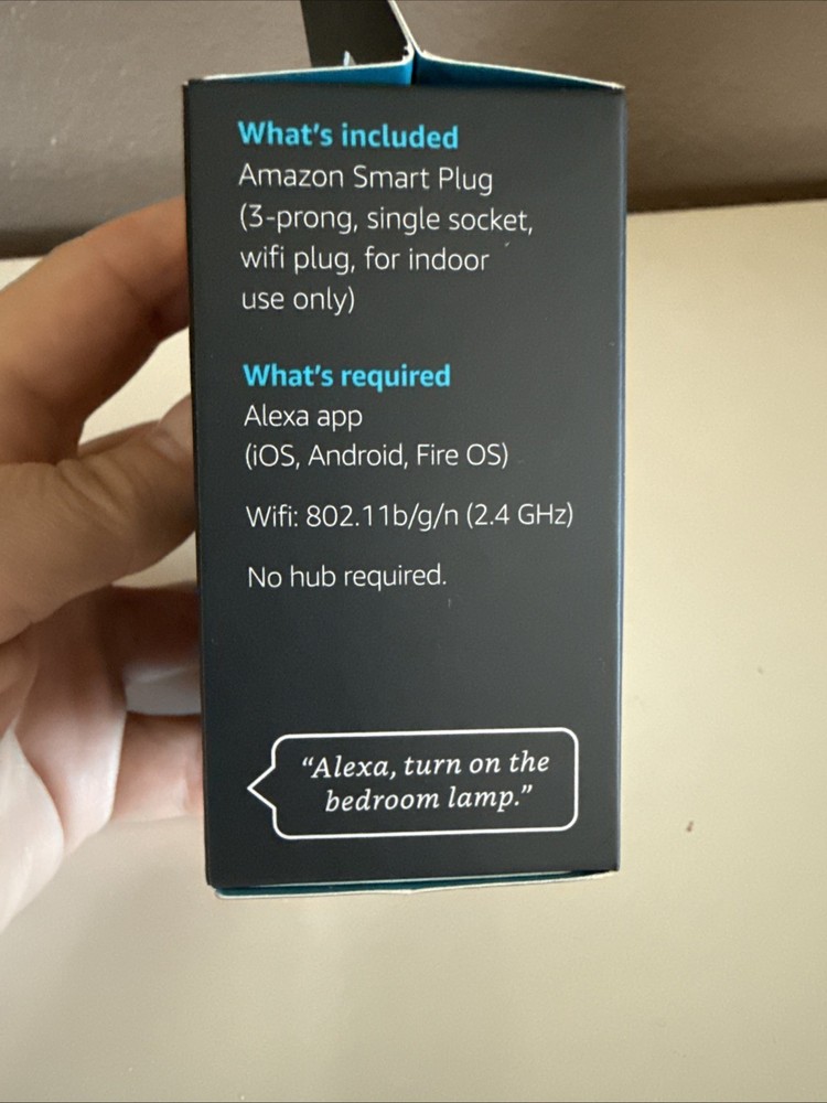 *Sealed* Amazon Smart Plug - White, Alexa Compatible, Smart Home