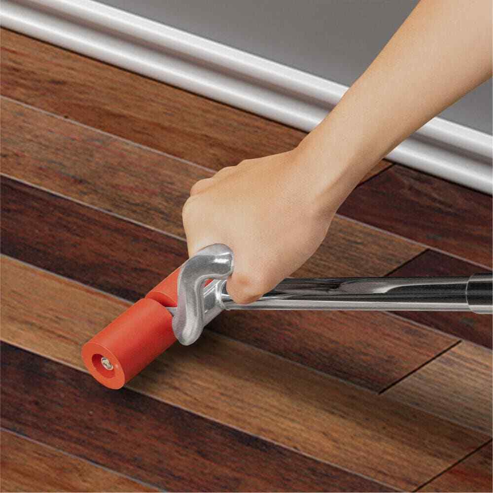 POWERTEC Extendible Roller Heavy-Duty Die-Cast Leverage Handle 27 in. Depth