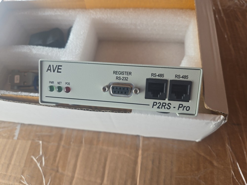 AVE P2RS PRO V103R7 Parallel to serial & cash register interface & regcom