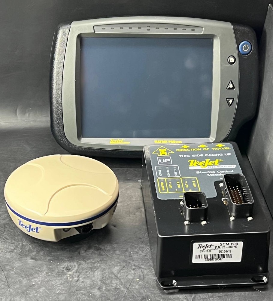 TEEJET MATRIX PRO 840GS GPS DISPLAY W/ RX370p Receiver & Steering Control Module
