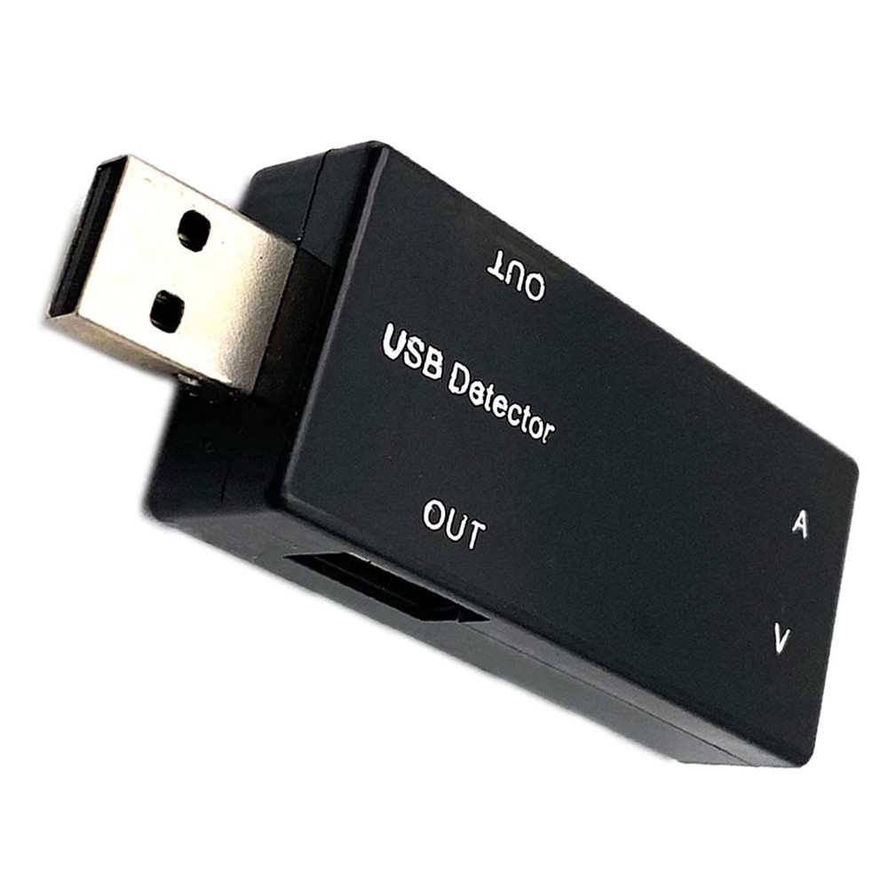 USB Current Voltage Tester Meter with Red Blue LED Display Voltmeter