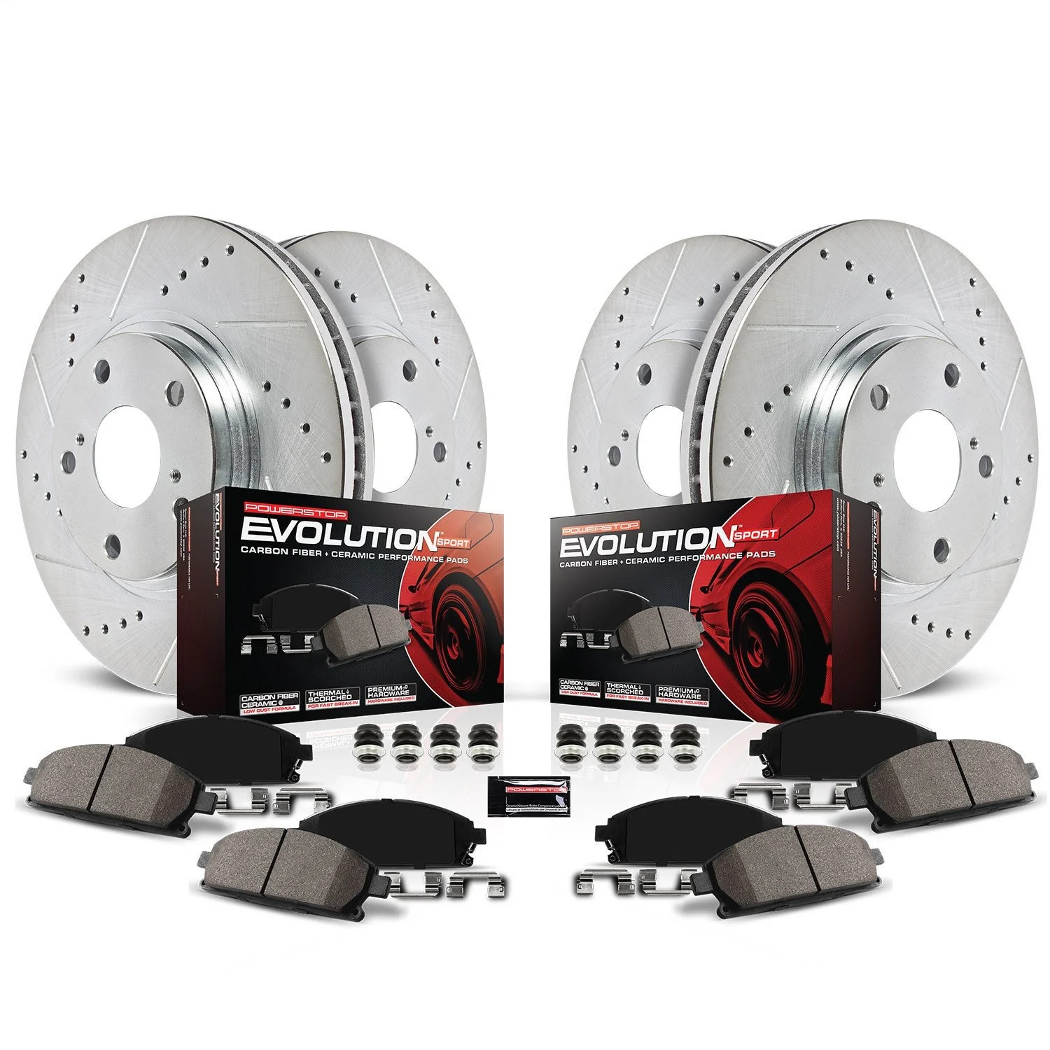 Power Stop K2710 High Performance Brake Upgrade Kit