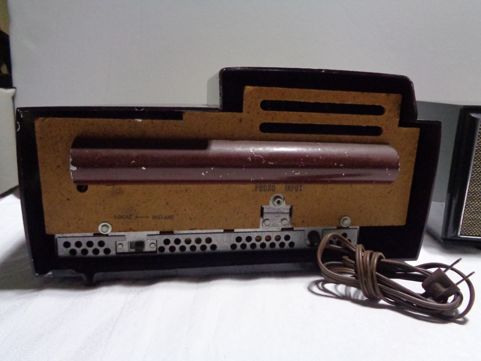 GE Tube Radio Model 480 Musaphonic & Zenith Tube Radio Model S-64184/Both Work